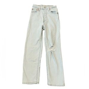 Levi’s Ribcage Straight Ankle Jeans